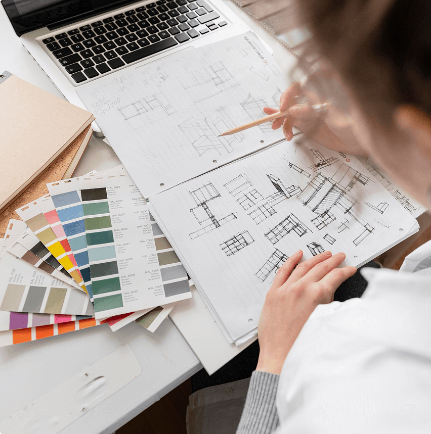 Showroom column image