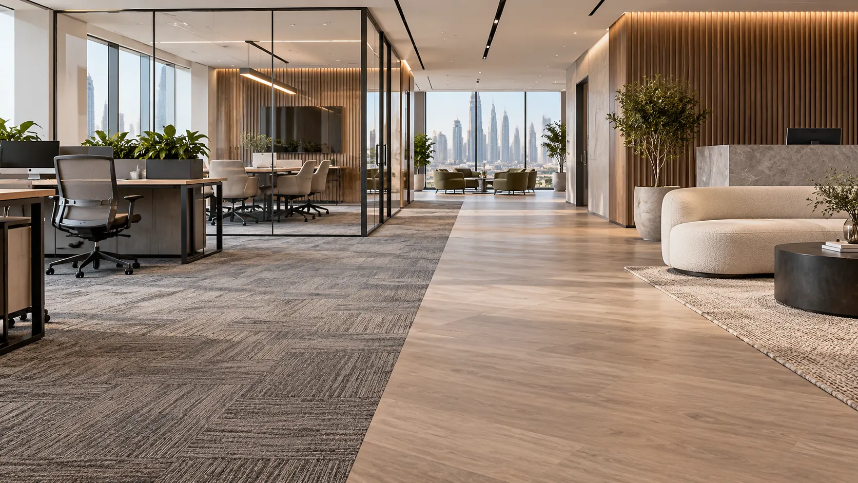 Commercial Flooring UAE: Materials, Performance and Specification Guide
